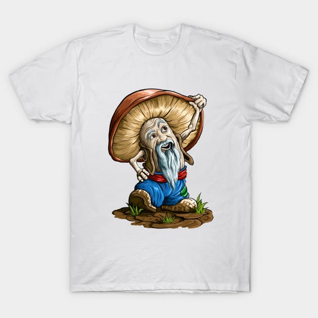 Fun mushroom T-Shirt by Ramiros